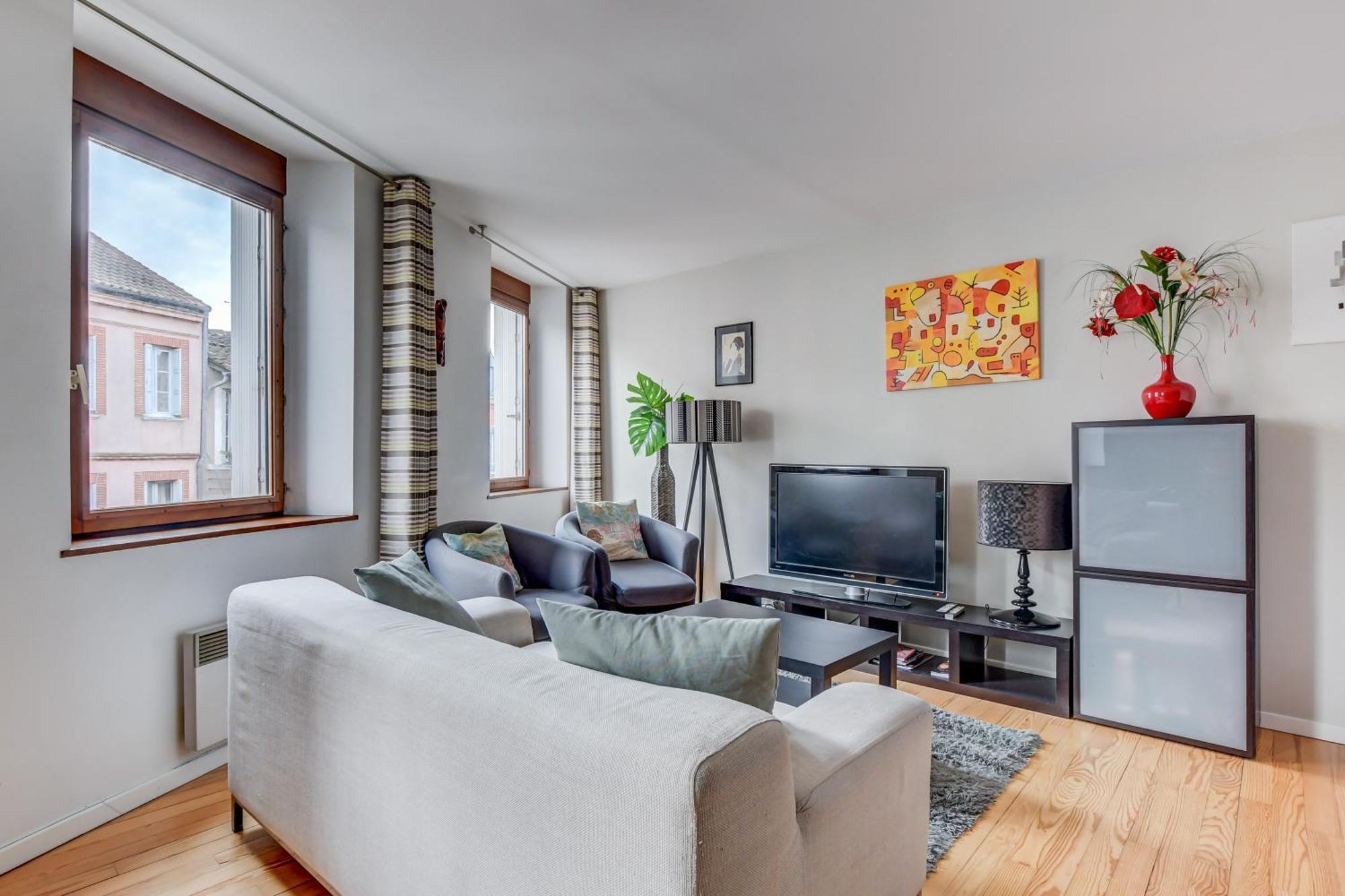 Duplex Tolosa - Pont-Neuf, Dome De La Grave, 2 Bdrs 85M2, Ac, Free Private Car Park - T3 85M2 Avec Clim, Parking Prive Gratuit Buitenkant foto
