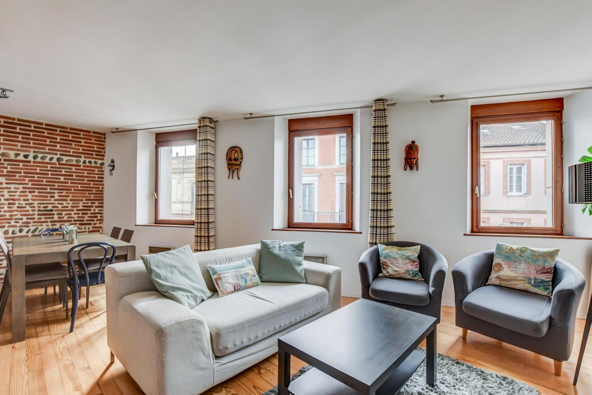 Duplex Tolosa - Pont-Neuf, Dome De La Grave, 2 Bdrs 85M2, Ac, Free Private Car Park - T3 85M2 Avec Clim, Parking Prive Gratuit Buitenkant foto