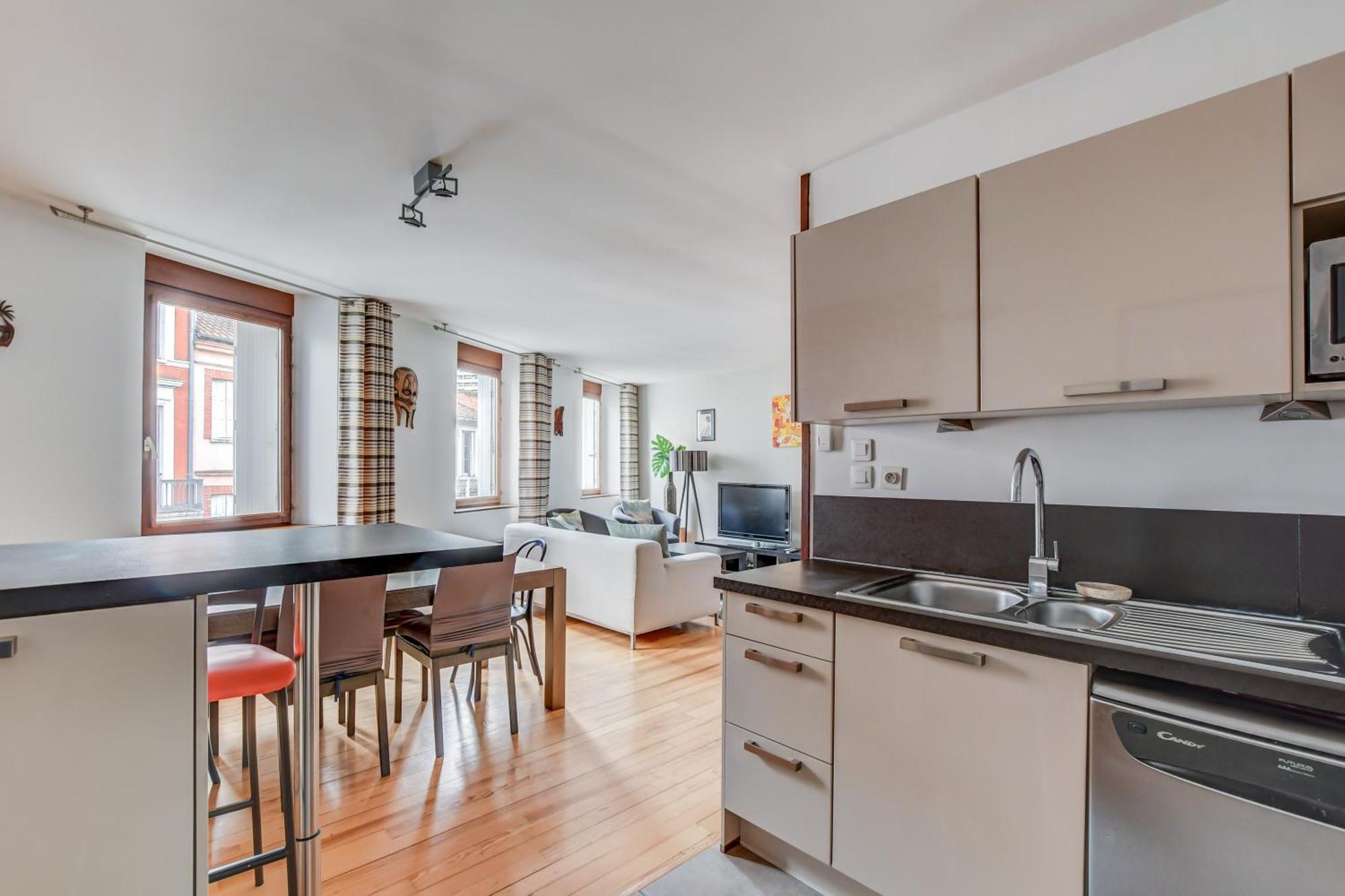 Duplex Tolosa - Pont-Neuf, Dome De La Grave, 2 Bdrs 85M2, Ac, Free Private Car Park - T3 85M2 Avec Clim, Parking Prive Gratuit Buitenkant foto